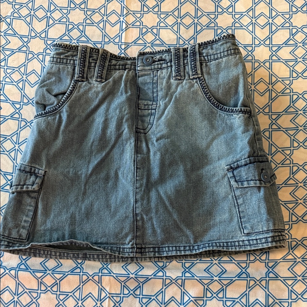 Denim Blue Girl’s Skirt